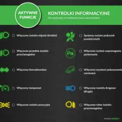 Kontrolki w aucie: czerwone, żółte, zielone co oznaczają?
