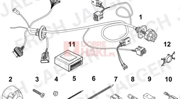 Montaż wiązki haka Renault Trafic: Instrukcja krok po kroku