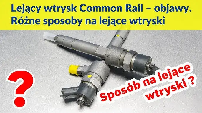 objawy lejących wtrysk&oacute;w diesel infografika