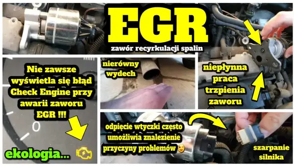 Chłodnica EGR: Objawy awarii, przyczyny i jak je naprawić